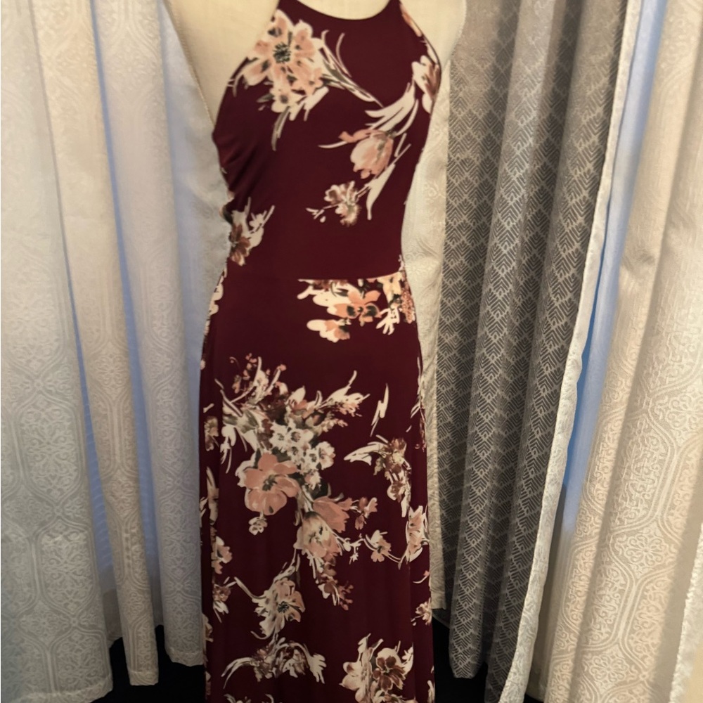 Multi colored maxi dress size small/medium